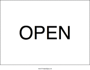 Open