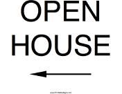 Open House Left