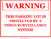 Parking Lot Video Surveillance