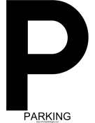 Parking with caption