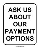 Payment Options