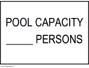 Pool Capacity