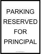 Principal Parking