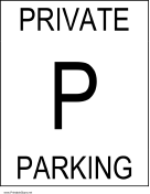 Private Parking