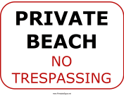 Private Beach
