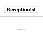 Receptionist