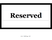 Reserved