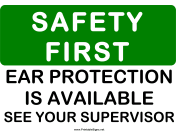 Safety Ear Protection