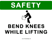 First Bend Knees