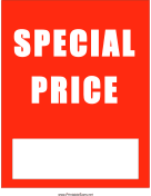 Special Price
