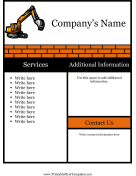 Sample Flyer For Construction