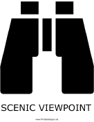 Scenic Viewpoint with caption