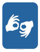 Sign Langage Sign