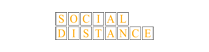 Social Distance sign