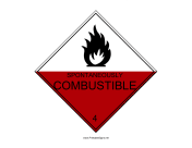 Spontaneously Combustible