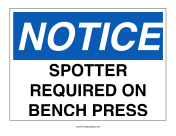 Spotter Required