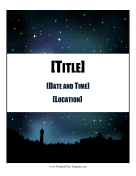 Starry Night Flyer
