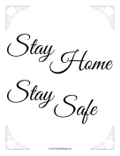 Stay Home Stay Safe