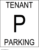 Tenant Parking