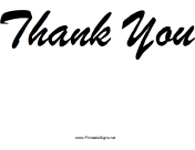 Thank You