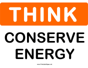 Think Conserve Energy