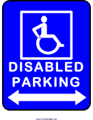Disabled Parking