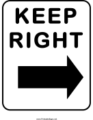 Keep Right