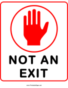 Not An Exit
