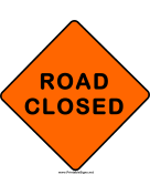 Road Closed
