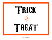 Trick Or Treat