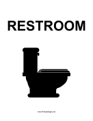 Unisex Restroom
