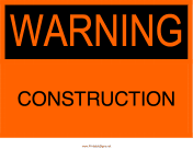 Warning Construction