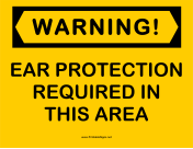 Warning Ear Protection 2