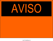 Warning (Spanish)