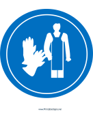 Wear Apron And Gloves