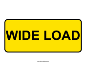 Wide Load