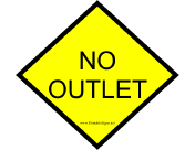Yellow no Outlet